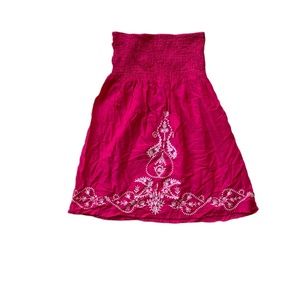 Pink swimsuit cover/dress. Size medium.